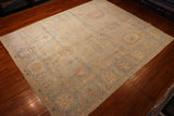 8x10 Hand Knotted Oushak Area Rug