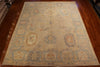 8x10 Hand Knotted Oushak Area Rug