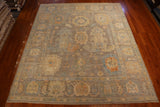 8x10 Hand Knotted Oushak Area Rug