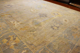 9x12 Hand Knotted Oushak Area Rug