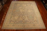 8x10 Hand Knotted Oushak Area Rug