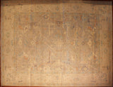 9x12 Hand Knotted Oushak Area Rug