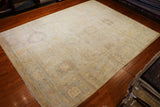 9x12 Hand Knotted Oushak Area Rug