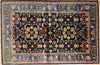 4x6 Hand Knotted Faryab Area Rug