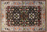 4x6 Hand Knotted Faryab Area Rug