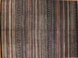 9x12 Hand Knotted Gabbeh Area Rug