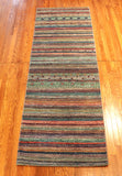 3x9 Hand Knotted Gabbeh Runner