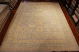 10x14 Hand Knotted Oushak Area Rug