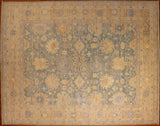 8x10 Hand Knotted Oushak Area Rug