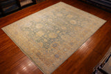 8x10 Hand Knotted Oushak Area Rug