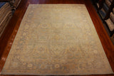 9x12 Hand Knotted Oushak Area Rug