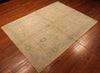 5x7 Hand Knotted Oushak Area Rug