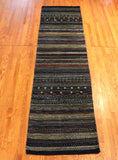 10' Handknotted Gabbeh Runner