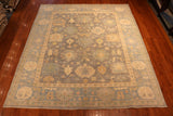 8x10 Hand Knotted Oushak Area Rug