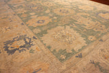 9x12 Hand Knotted Oushak Area Rug