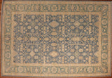 6x9 Hand Knotted Oushak Area Rug