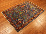 3x5 Hand Knotted Fine Aryana Area Rug