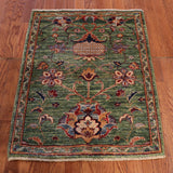 2x3 Hand Knotted Aryana Area Rug