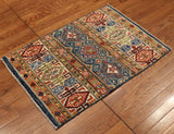 2x3 Hand Knotted Aryana Area Rug