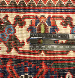 7x10 Hand Knotted Antique Shiraz Area Rug
