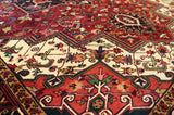 8x11 Hand Knotted Antique Heriz Area Rug