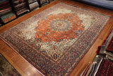 10x13 Hand Knotted Isfahan Area Rug