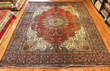 10x13 Hand Knotted Isfahan Area Rug