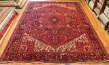 10x13 Hand Knotted Antique Heriz Area Rug