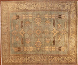 8x9 Hand Knotted Vintage Baluchi Area Rug
