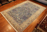 8x11 Hand Knotted Kerman Area Rug