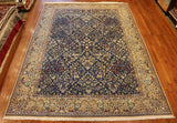8x11 Hand Knotted Kerman Area Rug