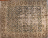 9x11 Hand Knotted Vintage Malayer Area Rug