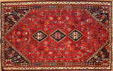 6x10 Hand Knotted Antique Heriz Area Rug