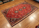 6x10 Hand Knotted Antique Heriz Area Rug