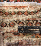 7x10 Hand Knotted Vintage Afshar Area Rug