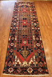 3'5 x 13 Hand Knotted Antique Shirvan Runner