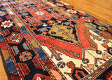 3'5 x 13 Hand Knotted Antique Shirvan Runner
