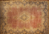 11x16 Hand Knotted Vintage Kerman Area Rug