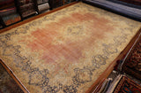 11x16 Hand Knotted Vintage Kerman Area Rug