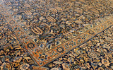 10x13 Hand Knotted Kerman Area Rug
