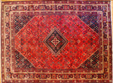10x14 Hand Knotted Antique Shiraz Area Rug