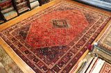 10x14 Hand Knotted Antique Shiraz Area Rug