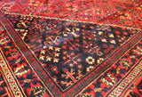 10x14 Hand Knotted Antique Shiraz Area Rug