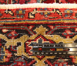 4x5 Hand Knotted Antique Heriz Area Rug