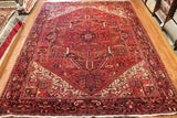 10x13 Hand Knotted Antique Heriz Area Rug