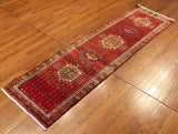 2x7 Hand Knotted Antique Kilim Style Runner