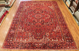 9x13 Hand Knotted Antique Heriz Area Rug