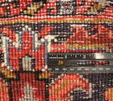 8x11 Hand Knotted Antique Heriz Area Rug