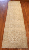 3x13 Hand Knotted Antique Tabriz Runner
