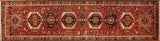 3x13 Hand Knotted Antique Heriz Runner